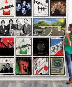 Kraftwerk Album Collected Quilt Bedding Set with Bed Set Twin