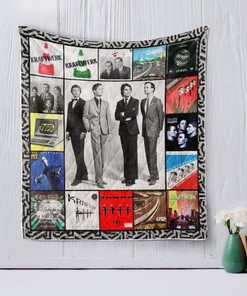 Kraftwerk Design Quilt Bedding Set Full with Quilt Blanket