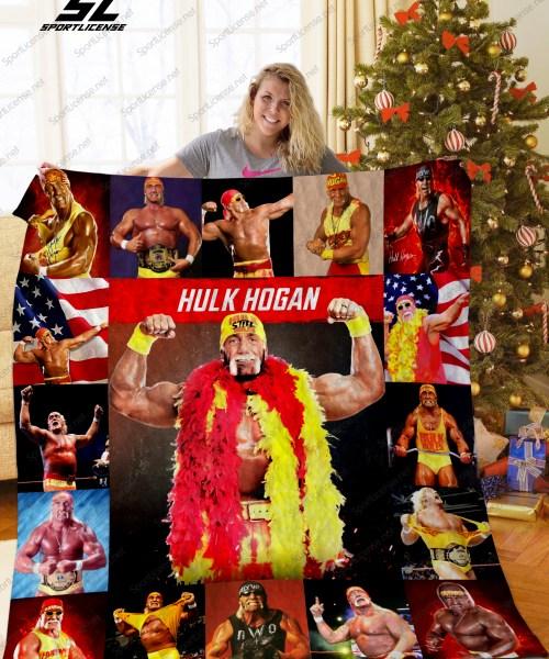 LA Hulk Hogan Quilt Bedding Set - A Must-Have for Wrestling Fans
