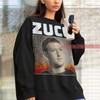 LIL ZUCC Rapper Sweatshirt, Vintage Style, Ideal for Fans of Mark Zuckerberg