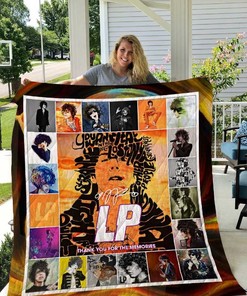 LP Laura Pergolizzi Memories Quilt Blanket for Music Lovers
