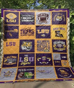 LSU Geaux Tigers Blanket Perfect For Champions