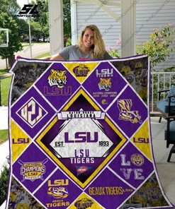 LSU Tigers Blanket To Stay Cozy And Warm