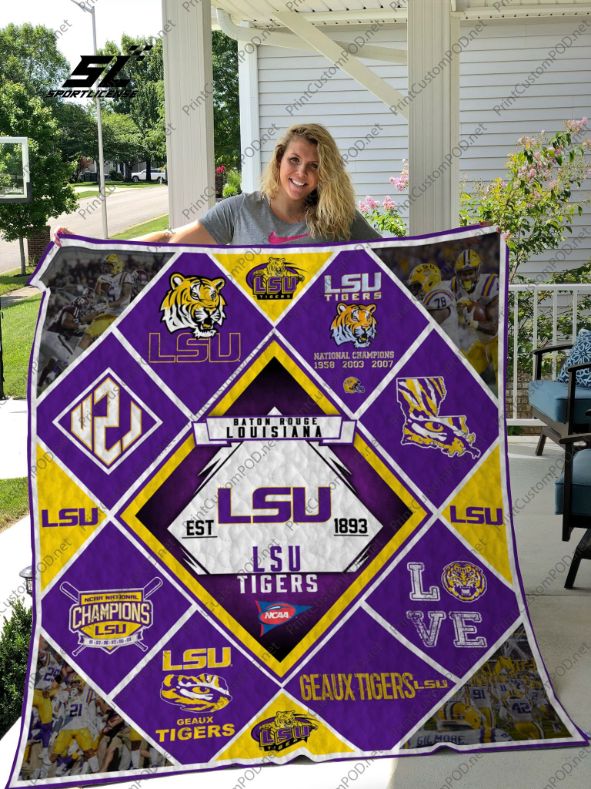 LSU Tigers Blanket To Stay Cozy And Warm