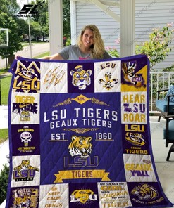 LSU Tigers Champions Quilt Blanket To Celebrate The Team's Success