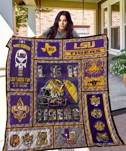 LSU Tigers Quilt Blanket For Ultimate Relaxation