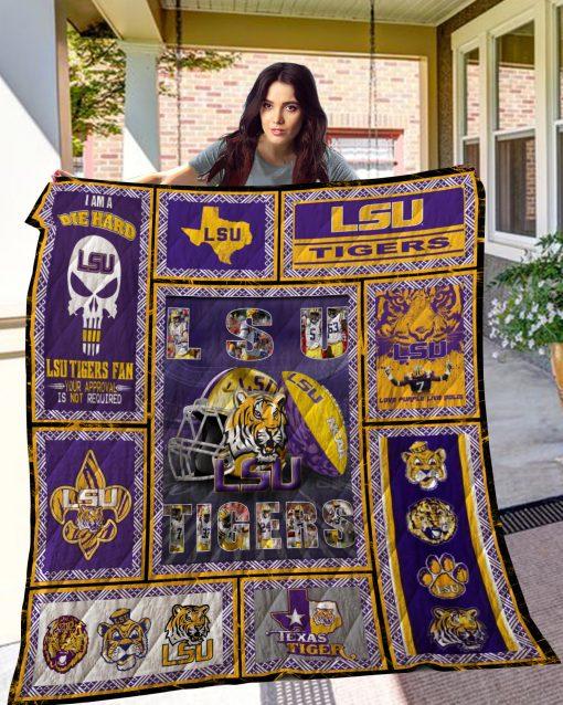 LSU Tigers Quilt Blanket For Ultimate Relaxation
