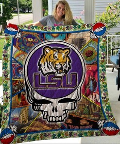 LSU Tigers Quilt Blanket To Showcase Your Love For The Team