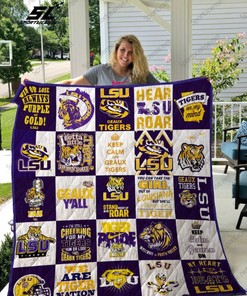 LSU Tigers Quilted Bedding Set To Stay Stylish