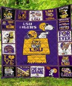 LSU Tigers SN-Lsut Quilt Blanket To Celebrate Favorite Team