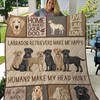 Labrador Retriever Quilt Blanket - Show Your Love for Your Loyal Companion