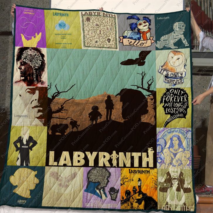 Labyrinth Fantasy Ver Collection Quilt Bedding Set for Fans of Magical Worlds