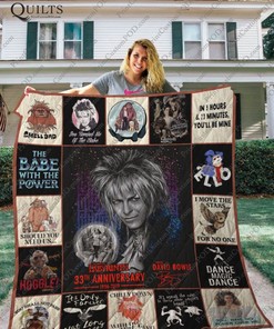 Labyrinth Love Collected Collection Quilt Blanket - A Magical Adventure for Fans
