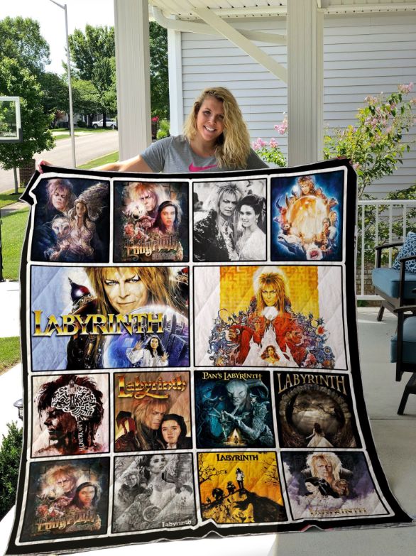 Labyrinth Movie-Inspired Quilt Bedding Set for Film Buffs