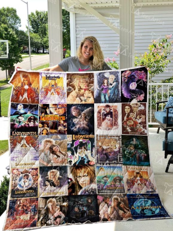 Labyrinth's Timeless Love Story Quilt Bedding Set
