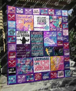 Lacrosse Is Beautiful Quilt Blanket Ht10 with Durable Fabric