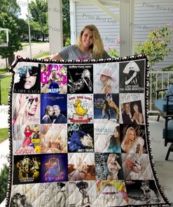 Lady Gaga Cover Poster Quilt Bedding Set Ver 2 DUP
