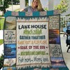 Lake House Gather Together Quilt Blanket - Perfect for a Cozy Night In