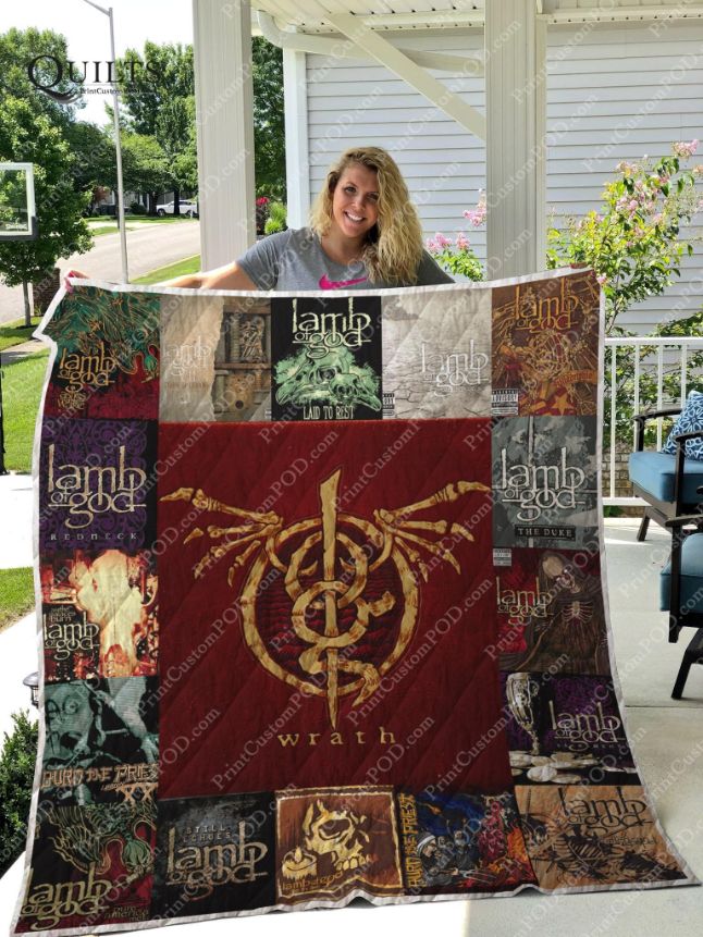 Lamb Of God Albums Quilt Bedding Set for Metal Fans