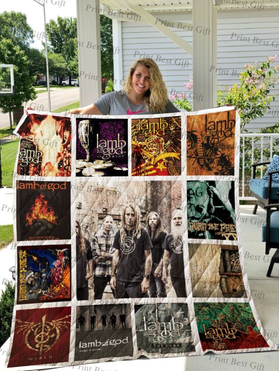 Lamb Of God Cover Poster Quilt Bedding Set