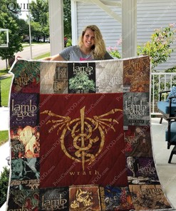 Lamb of God Albums For Teens Ver Collection Quilt Blanket, Celebrating the Metal Band