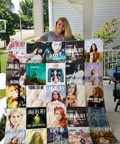 Lana Del Rey Albums Collection Quilt Bedding Set for Fans