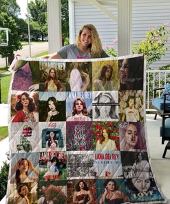 Lana Del Rey Fans Quilt Bedding Set