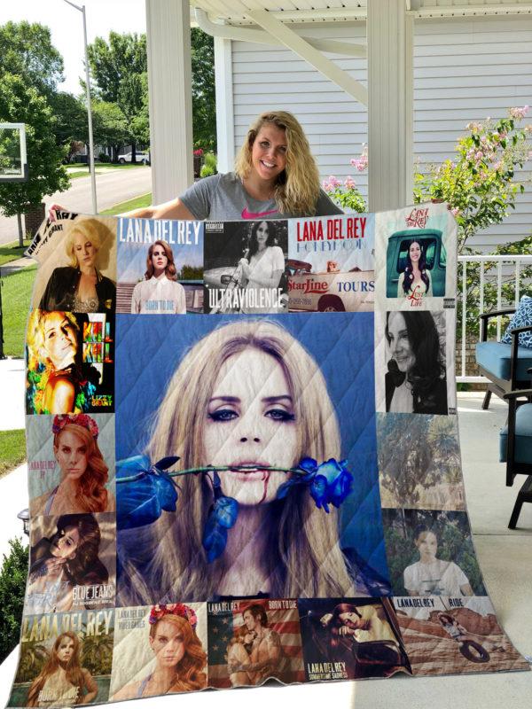 Lana Del Rey Quilt Blanket for Singer Fans