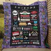 Laugh Out Loud with Funniest Moments from Friends TV Show Quilt Blanket