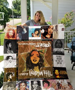Lauryn Hill For Fans Ver Collection Quilt Blanket with Quilt Bedding Set Vintage