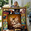 Lazy Cat Perfect Gifts For Cat Lover Quilt Blanket - A Fun and Relaxed Quilt Bedding Set for the Lazy Cat Lovers