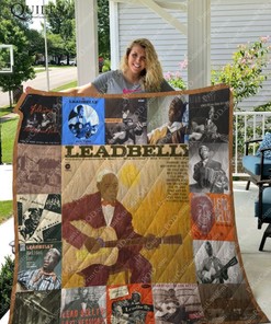 Lead Belly Albums For Fans Ver Collection Quilt Blanket - Cuddle Up With Lead Belly's Best Albums Quilt Blanket