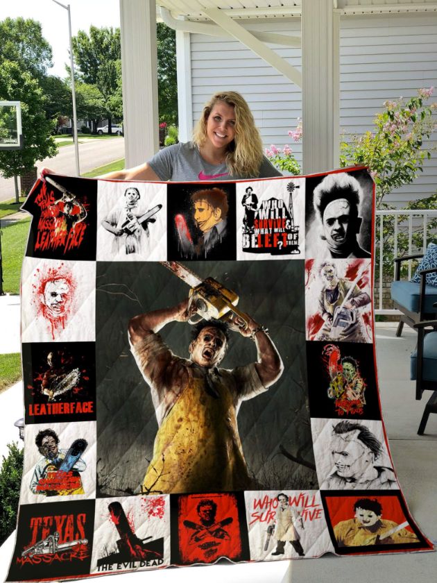 Leatherface For Fans Ver Collection Quilt Bedding Set with Style