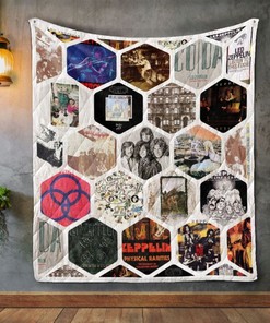Led Zeppelin Album Cover Art Quilt Blanket