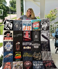 Led Zeppelin Quilt Blanket - Album Cover Collection