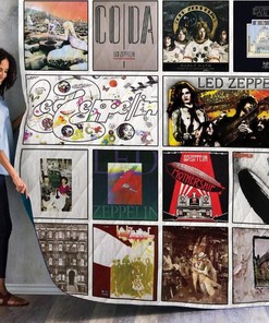 Led Zepplin Mothership Best Collection Quilt Blanket