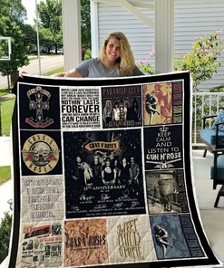 Legend Guns N Roses Graphics Collection Quilt Bedding Set