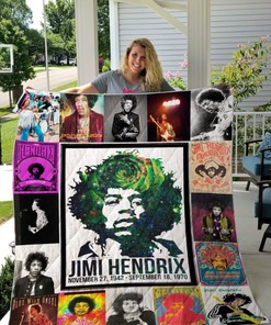 Legend Jimi Hendrix Collection - Music Inspired Quilt Bedding Set