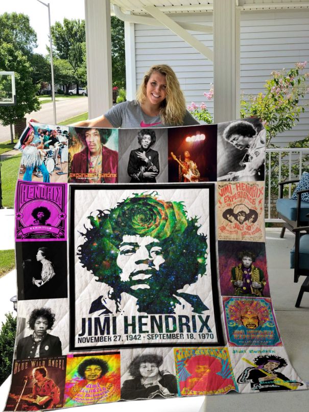 Legend Jimi Hendrix Collection - Music Inspired Quilt Bedding Set