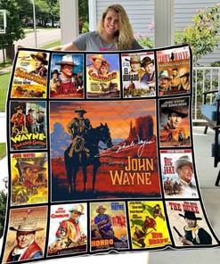 Legend John Wayne Style Collected Quilt Bedding Set for Fans