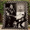 Legend King Elvis Presley Quilt Bedding Set with a Tribute