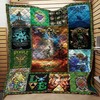 Legend Of Zelda Collage Quilt DUP Video Game Bedding Set