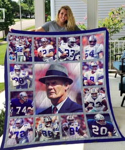 Legends Dallas Cowboys Collection Quilt Blanket for Fans