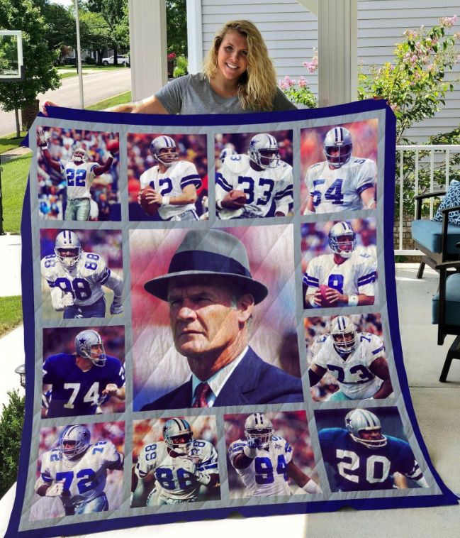 Legends Dallas Cowboys Collection Quilt Blanket for Fans