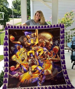 Legends Of Los Angeles Lakers Quilt Blanket for NBA Fans