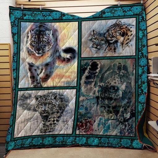 Leopard Print Quilt Bedding Set - Ideal for Animal Print Lovers
