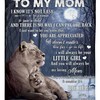 Let Your Mom Wrap Herself Up in the Warmth of this Lion Fleece Blanket