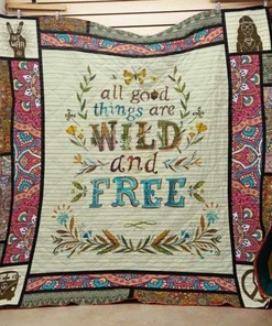 Let Your Wild Side Shine with Hippie Quilt Bedding Set