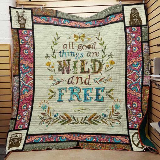 Let Your Wild Side Shine with Hippie Quilt Bedding Set