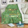 Let's Go Flygon Pokemon Fleece Blanket Gift For Fan, Premium Comfy Sofa Throw Blanket Gift with Quilt Bedding Set
